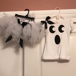 Toddler 2T/3T ghost tutu costume